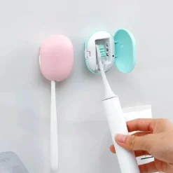 Wild u0026 Free Gear Outdoor-Artikel|Badezimmer-Wiederaufladbarer UV-Zahnbürsten-Desinfektionsspender - Tragbares Desinfektionsgehäuse