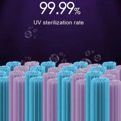 Wild u0026 Free Gear Outdoor-Artikel|Badezimmer-Wiederaufladbarer UV-Zahnbürsten-Desinfektionsspender - Tragbares Desinfektionsgehäuse