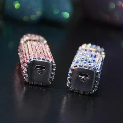 The Outdoor Vault Outdoor-Artikel|Heimwerkzeuge-Wiederaufladbares Feuerzeug mit Strasssteinen – funkelndes tragbares Feuerzeug