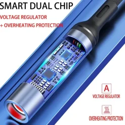 The Outdoor Vault Camping Im Freien|Outdoor-Artikel-Wiederaufladbares flammenloses Feuerzeug per USB-C – Tragbare Reisetaschenlampe