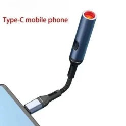 The Outdoor Vault Camping Im Freien|Outdoor-Artikel-Wiederaufladbares flammenloses Feuerzeug per USB-C – Tragbare Reisetaschenlampe