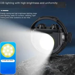 The Outdoor Vault Camping-Werkzeuge|Camping Im Freien-Wiederaufladbares Plasma-Lichtbogenfeuerzeug mit LED-Licht