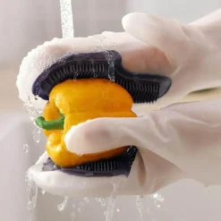 Deco Küche & Esszimmer-Wiederverwendbare Geschirrspülhandschuhe – Umweltfreundliche Küchenreinigungshandschuhe