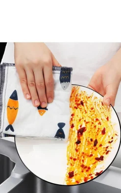 The Culinary Kit Küche & Esszimmer-Wiederverwendbare Küchentücher – Super saugfähige, umweltfreundliche Tücher