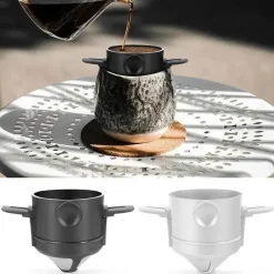 Tom Küche & Esszimmer-Wiederverwendbarer Kaffeefilterkegel – Umweltfreundliche Filterkaffeemaschine