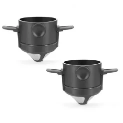 Tom Küche & Esszimmer-Wiederverwendbarer Kaffeefilterkegel – Umweltfreundliche Filterkaffeemaschine