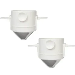 Tom Küche & Esszimmer-Wiederverwendbarer Kaffeefilterkegel – Umweltfreundliche Filterkaffeemaschine