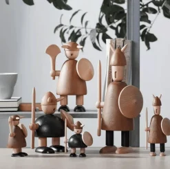 Willow u0026 Whim Wohndeko-Wikinger-Wohndekor aus Holz – Kreativer nordischer Akzent