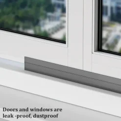 The Decor Haven Gadgets Für Zuhause-Winddichte Silikon-Türdichtung – wetterfester Streifen für Energieeffizienz