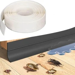 The Decor Haven Gadgets Für Zuhause-Winddichter selbstklebender Dichtungsstreifen - Staubdichte Türfensterisolierung