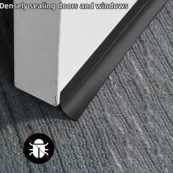 The Decor Haven Gadgets Für Zuhause-Winddichter selbstklebender Dichtungsstreifen - Staubdichte Türfensterisolierung