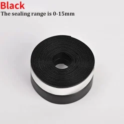 The Decor Haven Gadgets Für Zuhause-Winddichter selbstklebender Dichtungsstreifen - Staubdichte Türfensterisolierung