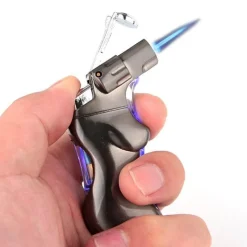 The Outdoor Vault Outdoor-Artikel|Outdoor-Gadgets-Winddichtes Feuerzeug in Vulkanform – langlebiges Grillwerkzeug