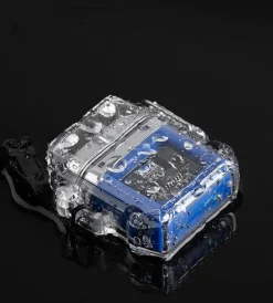 The Outdoor Vault Outdoor-Artikel|Outdoor-Gadgets-Winddichtes Regenbogen-Fackelfeuerzeug – prismatisches flammenloses Design