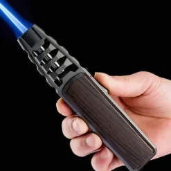 Roam Ready Outdoor-Artikel|Outdoor-Gadgets-Windfestes Jet-Flame-Feuerzeug – Turbinenwerkzeug für den Außenbereich