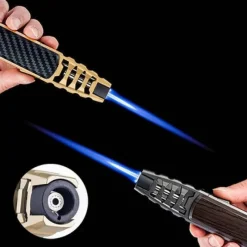 Roam Ready Outdoor-Artikel|Outdoor-Gadgets-Windfestes Jet-Flame-Feuerzeug – Turbinenwerkzeug für den Außenbereich