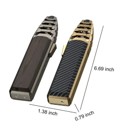 Roam Ready Outdoor-Artikel|Outdoor-Gadgets-Windfestes Jet-Flame-Feuerzeug – Turbinenwerkzeug für den Außenbereich