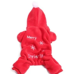 Decor Haustierzubehör-Winter-Hundekostüm – Festliches Schneeflocken-Haustier-Outfit