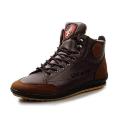 Herren Decor Herrenschuhe-Winterstiefel im britischen Stil – lässiges, warmes Schuhwerk