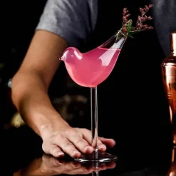 Tom Küche & Esszimmer-Wirbelglas-Strohhalmbecher für Partys, Nachtclubs, elegantes und lustiges Trinkgeschirr