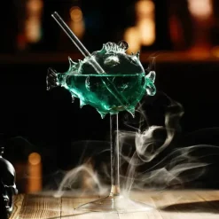 Tom Küche & Esszimmer-Wirbelglas-Strohhalmbecher für Partys, Nachtclubs, elegantes und lustiges Trinkgeschirr