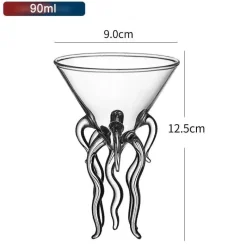 Tom Küche & Esszimmer-Wirbelglas-Strohhalmbecher für Partys, Nachtclubs, elegantes und lustiges Trinkgeschirr