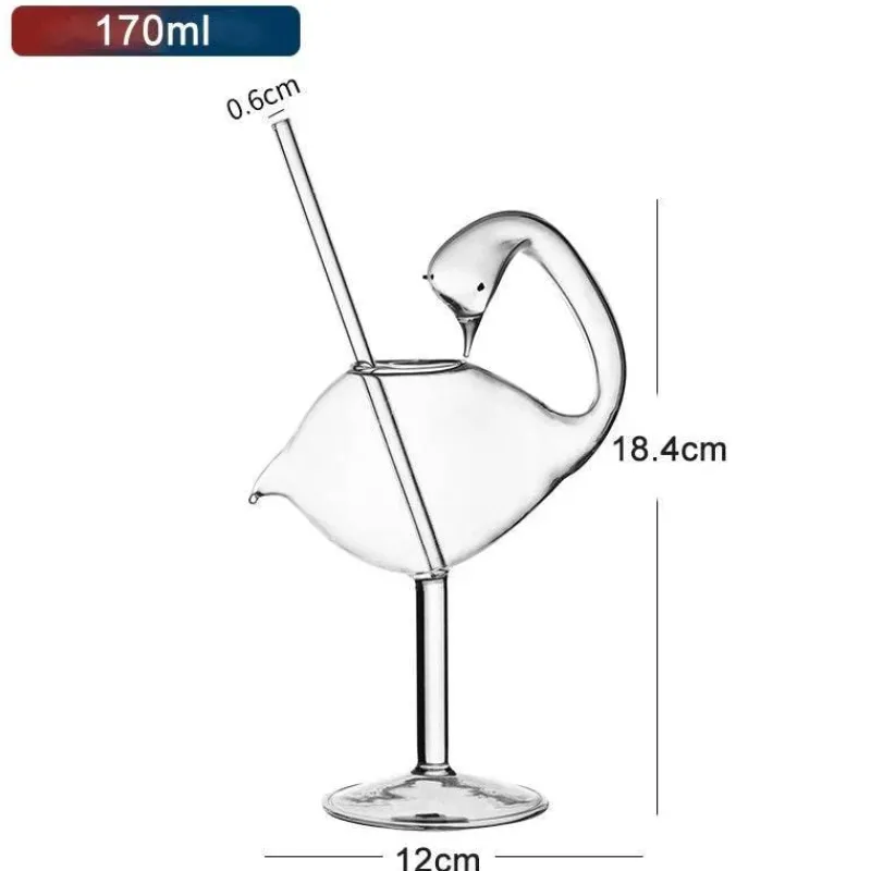 Tom Küche & Esszimmer-Wirbelglas-Strohhalmbecher für Partys, Nachtclubs, elegantes und lustiges Trinkgeschirr