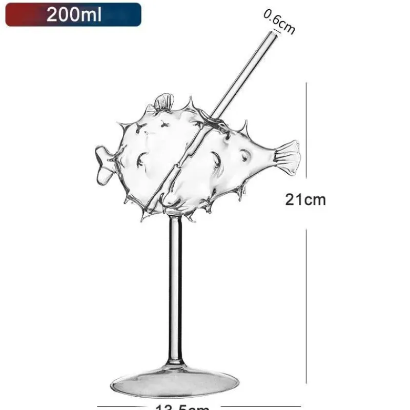 Tom Küche & Esszimmer-Wirbelglas-Strohhalmbecher für Partys, Nachtclubs, elegantes und lustiges Trinkgeschirr