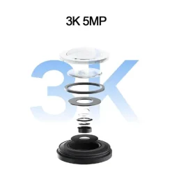 Decor Gadgets Für Zuhause-WLAN-Überwachungskamera für den Außenbereich – Intelligente Überwachung mit Nachtsicht