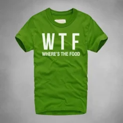 Damen Everly u0026 Lace Damenbekleidung-WTF Wo ist das Essen T-Shirt - Lustiges Foodie T-Shirt
