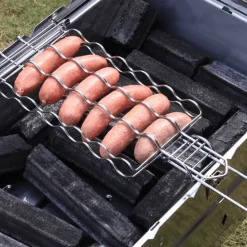 Adventure Basecamp Camping Im Freien|Outdoor-Artikel-Wurstgrillrost - BBQ-Kochwerkzeug