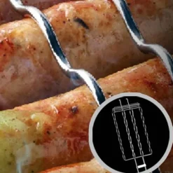 Adventure Basecamp Camping Im Freien|Outdoor-Artikel-Wurstgrillrost - BBQ-Kochwerkzeug