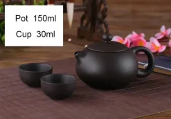 Plates u0026 More Küche & Esszimmer-Yixing Lila Ton Teeset - Kanne 2 Tassen für die XiShi-Zeremonie