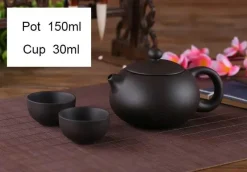 Plates u0026 More Küche & Esszimmer-Yixing Lila Ton Teeset - Kanne 2 Tassen für die XiShi-Zeremonie