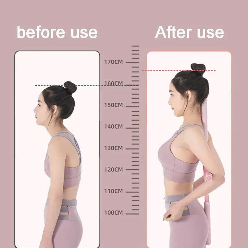 The Relaxation Nook Massageprodukte|Fitness-Gadgets-Yoga-Haltungskorrekturstab – Rückenausrichtungswerkzeug zur Unterstützung