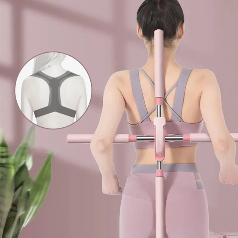 The Relaxation Nook Massageprodukte|Fitness-Gadgets-Yoga-Haltungskorrekturstab – Rückenausrichtungswerkzeug zur Unterstützung