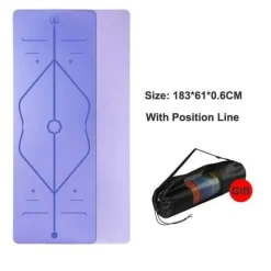 The Relaxation Nook Gesundheits-Gadgets|Gesundheits- Und Entspannungstools-Yogamatte – Übungsmatte zur Körperausrichtung für eine optimale Haltung