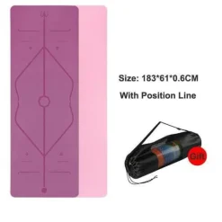 The Relaxation Nook Gesundheits-Gadgets|Gesundheits- Und Entspannungstools-Yogamatte – Übungsmatte zur Körperausrichtung für eine optimale Haltung