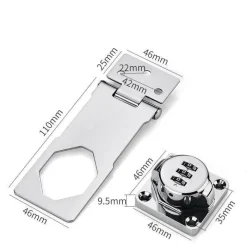 Comfort u0026 Style Gadgets Für Zuhause-Zahlenschloss – Sicherheitskennwortschloss für erhöhte Sicherheit