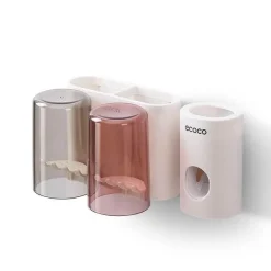 The Blissful Bath Badezimmer-Zahnbürstenhalter – Multifunktionaler Badezimmer-Organizer und Aufbewahrungslösung