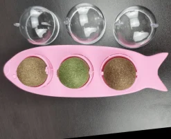 TailTrend Haustierspielzeug-Zahnpflege-Kauspielzeug für Katzen, 3-in-1-Backenzahn-Reinigungsstab für frischen Atem, gesunde Zähne