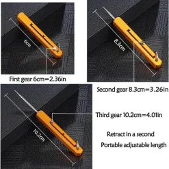 Velvo Care Männerpflege|Frauenpflege-Zahnstocher aus Titanlegierung – Tragbares, hochfestes Werkzeug