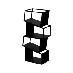 The Lounge Loft Möbel-Zane Bücherregal – Modernes Bücherregal aus Holz