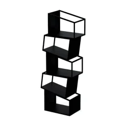 The Lounge Loft Möbel-Zane Bücherregal – Modernes Bücherregal aus Holz