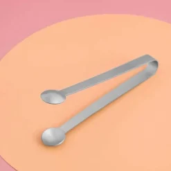 Tom Küche & Esszimmer-Zange aus Edelstahl – vielseitiges Küchenwerkzeug für Lebensmittel, Eis