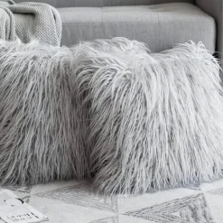 Cozy Cushions Bettzeug-Zena Plüsch-Kissenbezug – weicher, dekorativer Kissenbezug