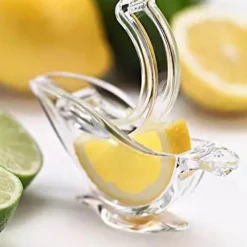 The Culinary Kit Küche & Esszimmer-Zitronenpresse aus Acryl - Transparente Zitruspresse