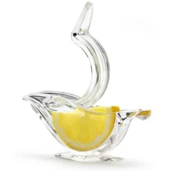 The Culinary Kit Küche & Esszimmer-Zitronenpresse aus Acryl - Transparente Zitruspresse