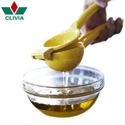 Tom Küche & Esszimmer-Zitronenpresse aus Aluminium – Effiziente Zitruspresse für frische, köstliche Säfte