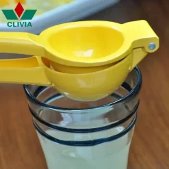 Tom Küche & Esszimmer-Zitronenpresse aus Aluminium – Effiziente Zitruspresse für frische, köstliche Säfte